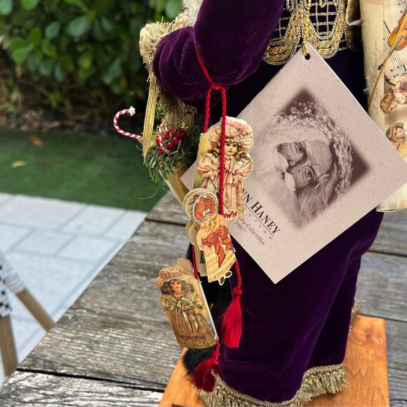 LYNN HANEY "Victorian Keepsakes" SANTA LIMITED EDITION #1130 SIGNED 2000 - Picture 10 of 16